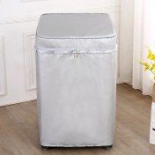 Resim Gateesat Toz Geçirmez Çamaşır Makinesi Kılıfı Otomatik Polyester Xl 58x61x96cm Ev si 