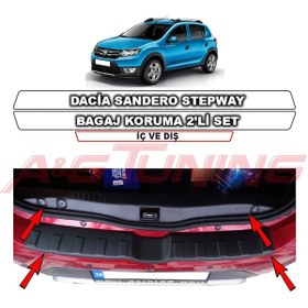 Resim Dacia Sandero Stepway Bagaj Koruma 2'Li Set 2013-2019 Arası N11.3097 