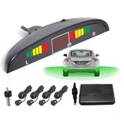 Resim AEM Araç Geri Park Sensörü Türkçe Ses Led Ekranlı 12volt. 22mm. Niken Gri 