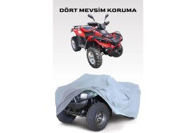 Resim Breen Kuba Racer 380 Atv Su Geçirmez Brandası -Gri 