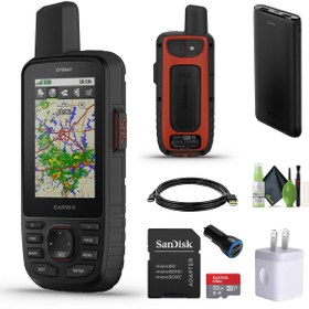 Resim Garmin GPSMAP 67i Dayanıklı Yürüyüş GPS'si Premium El Tipi inReach Uydu Teknolojisi, İki Yönlü Mesaj 
