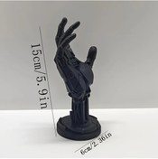 Resim Sunshine022 Cyberpunk Stili Siyah Mekanik Kol Oyun Konsolu Standı Kumanda Ve Kulaklık Askısı 