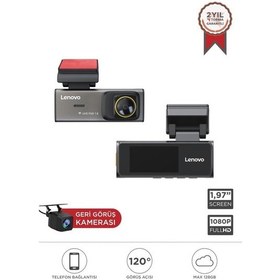 Resim Lenovo S7/1970 Siyah Wifi Araç İçi 1.97 İnç Ön Ve Arka Araç Kamerası 