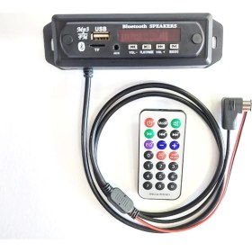 Resim Autoline Pioneer Ip-Bus Aux Menülü Teyp Uyumlu Mikrofonlu Usb-Bt-Mp3 Çalar 12V Montaj Kutulu 