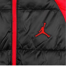 Resim Nike Nıke Jordan Flıght Erkek Çocuk Mont 65a636-023 Siyah 
