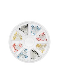 Resim Singree Pratik Ve Uzun Ömürlü 200 Parça Diş Onarım Seti, 8 Bölmeli Depolama Kutusu İle 