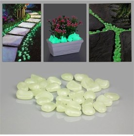 Resim Fosforlu Çakıl Taşları 25 Adet Diğer 