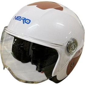 Resim Nero Çocuk Kask Çenesiz 601 Beyaz 
