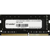 Resim Andor A552S8 8 GB DDR5 5200 MHz Dizüstü (SODIMM) CL42 Ram 