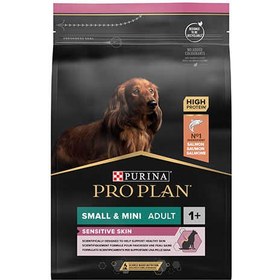 Resim Pro Plan Sensitive Skin Small & Mini Somonlu Küçük Irk Köpek Maması 3 Kg 