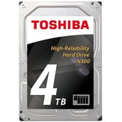Resim Toshiba N300 HDWQ140UZSVA SATA 3.0 7200 RPM 3.5'' 4 TB Harddisk 
