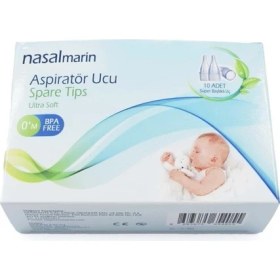 Resim Alkasaz Nasalmarin Burun Aspiratörü Yedek Uç 10 Adet 