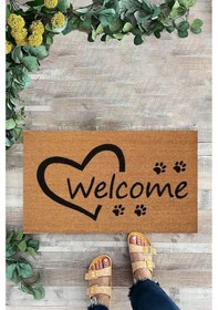 Resim Welcome, İç Ve Dış Kapı Önü Paspası, Dijital Baskı Paspas 