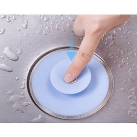 Resim Lavabo Banyo Küvet Süzgeci Gider Tıkanma Önleyici Süzgeç Tıpa 