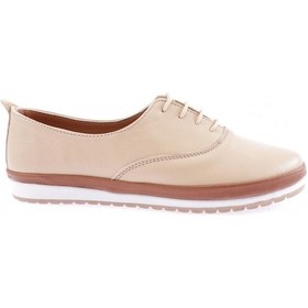 Resim Dgn 801-d-22y Kadin Bağcikli Comfort Ayakkabi 801-D-2135-R0919 Krem 