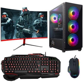 Resim DRx2769 Core i3 10100F 27" 8 GB RAM 512 GB Nvme SSD 6 GB GTX 1660 Super 165Hz Curved FreeDOS Oyuncu Bilgisayar 