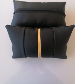 Resim Araç Seyahat Araba Oto Boyun Yastığı Sarı 