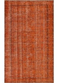 Resim Trendy Vintage Eskitme Patchwork Jüt Kilim Halı - 153x256 Cm 9948 