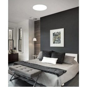 Resim Büyük Boy 24W Yuvarlak Siva Üstü LED Avize Hol-Banyo-Ev Aydinlatmasi 