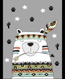 Resim Erkek Çocuk Oyun Halısı Dekhera C6009 - 100X300 / Dot Taban 