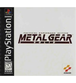 Resim Konami Metal Gear Solid Ps1 Oyunu 