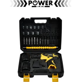 Resim Otomatik Korumalı Çelik Şanzımanlı Çok Amaçlı Elektrikli Vidalama ve Matkap Seti 