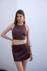 Resim HALCYON TOP BROWN - XS 