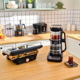 Resim Karaca Gurme Luxury 2.0 Elektrikli Evlilik Paketi Black Copper 