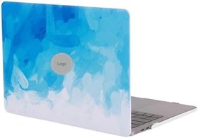 Resim McStorey MacBook Air 13 inç Kılıf Uyumlu A1369 A1466 Sert Kapak İnce Hafif Darbe Çizik Koruma Hard Case Mavi 