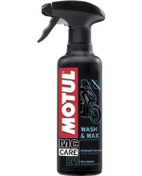 Resim Motul Mc Care E1 Wash & Wax Motosiklet Temizleme Spreyi 400 ML 