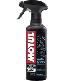 Resim Motul Mc Care E1 Wash & Wax Motosiklet Temizleme Spreyi 400 ML 
