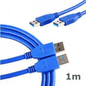 Resim Wozlo USB 3.0 Erkek Erkek Kablo Mavi İki Ucu Erkek Usb 3.0 Data Bağlantı Kablosu 1 M Kargo Bedava! Aynı Gün Kargo! 24 Saatte Adrese Teslim