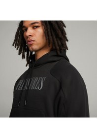 Resim Puma X Pleasures Kapüşonlu Sweatshırt 624094 01 Siyah 