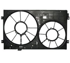 Resim Golf 6- 2009 2012 Radyatör Ve Klima Fan Davlumbazı Boş Gövde (Çiftli) (Tw) 1K0121207T 