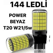 Resim T20 W21/5w Çift Duy 7443 Dipsiz Gündüz Farı, Stop Ve Geri Vites L 