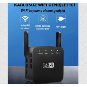 Resim Genel Markalar Kablosuz AP Repeater Wps Router 300 Mbps Wifi Sinyal Yaklaştırıcı Güçlendirici Menzil Genişletici 