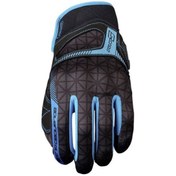 Resim Fıve Gloves Rs3 Woman Blue Motosiklet Eldiveni 
