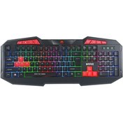 Resim Marvo K602TR Wired Membrane Switch 26 Tuş Anti-Ghost RGB Gaming Klavye 