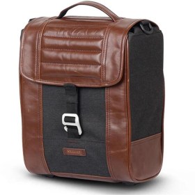 Resim Shad CAFE RACER KAHVERENGİ RETRO YAN ÇANTA SADDLE BAG X0SR38 