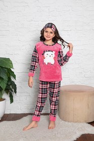 Resim Asel Çocuk Polar Pijama Takımı 