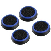 Resim Noktalı Xbox One S/one X/xbox E/xbox 360 Analog Koruyucu Silikon Pad Siyah Mavi 