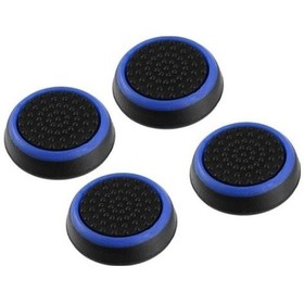 Resim Noktalı Xbox One S/one X/xbox E/xbox 360 Analog Koruyucu Silikon Pad Siyah Mavi 