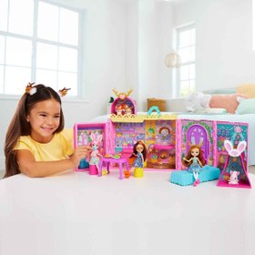 Resim Enchantimals Ana Karakter Bebekler Evi HXL53 
