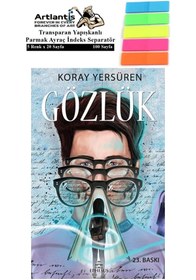 Resim Gözlük Koray Yersüren 527 Sayfa Karton Kapak 1 Adet Fosforlu Transparan Kitap Ayraç 1 Paket 