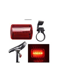 Resim Led Bisiklet Lambası Feneri Arka Stop Işık Aydınlatma Beyaz - Gri 