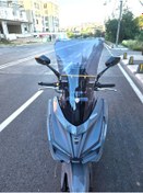 Resim Motocam Sym Jet 14 200 Evo Plus Siperlik Ön Cam 2023-2025 Model Füme Renkli 52cm 4mm 