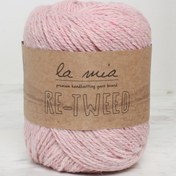 Resim La Mia Re-Tweed Açık Pembe Melanj El Örgü İpi - L101 - 34414 