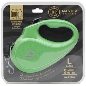 Resim Doggie Otomatik Uzatma Tasması Master Seri Yeşil 50kg/5Mt 