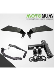 Resim Motonum Rks Bolero 50 Modifiye Seti-Siyah-Fonksiyonel-Md01180 