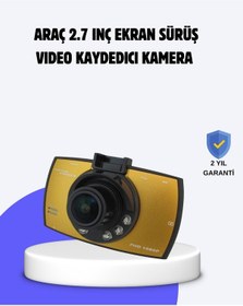 Resim Full Hd Araç Kamerası G Sensor Gece Görüşlü Dash Cam 